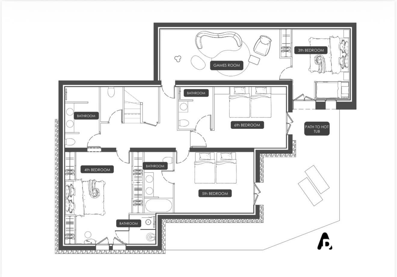 Lower Floor plan