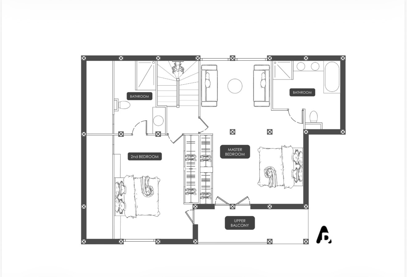Upper Floor plan